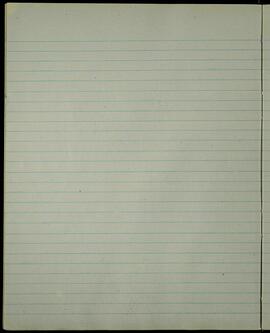 Blank page of lined paper