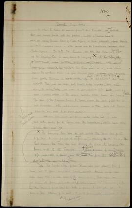 George Sherriff Diary, 1940