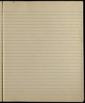 Blank lined diary page