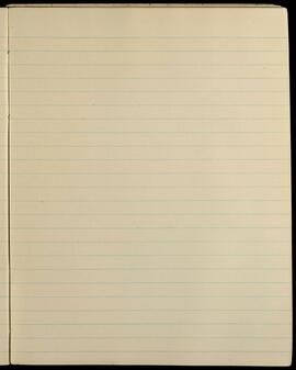 Blank lined notebook page