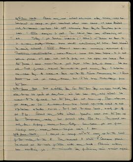 24–25 June: Halt in camp amid continuous rain; botanical notes and plans to return to Pangotang