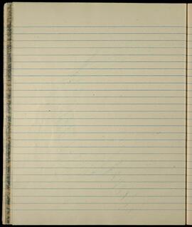 Blank notebook page