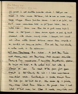 Tomtsang field notes and Primula observations