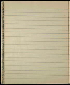Blank notebook page