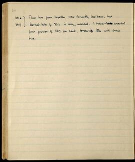 Notes on specimens 3316 and 3317 with seed selection