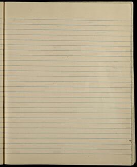 Blank notebook page
