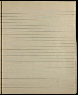 Blank lined page