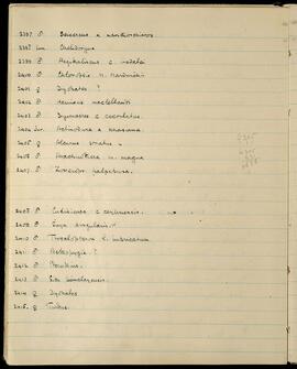 Bird specimen list (entries 2397–2415)