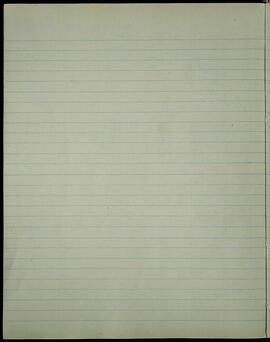 Blank lined page