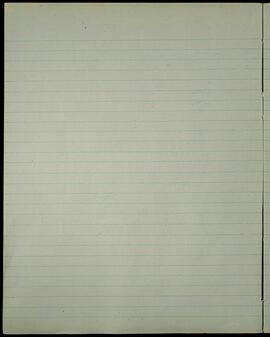 Blank lined page