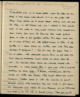 Mipa field notes; Primula collections and bird nests; note of Ludlow at Kyimdong Dzong