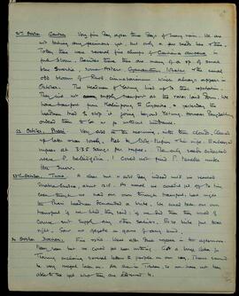 Gyantse to Dochen diary entries, 21–24 October