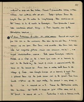 Route notes from Longte Chu to Rukubzhi and 13th June march to Phobsikha via Chele La