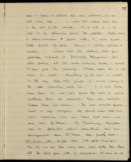 Entry for 28th August: March to Lao, monsoon debate, and mail delays