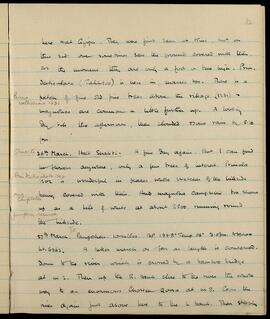 Ayipu to Shakti and Pangchen: plant observations and march details
