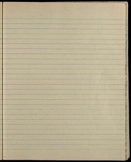 Blank lined page