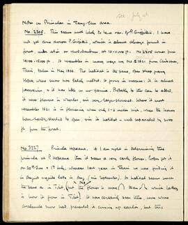 Notes on Primulas in Tang Chu area