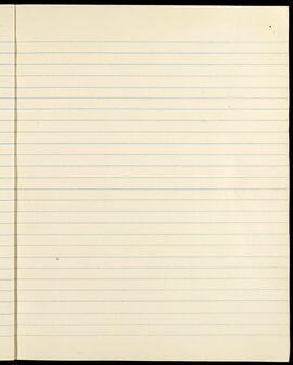 Blank lined page