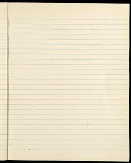 Blank lined page