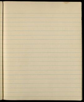 Blank page of lined paper