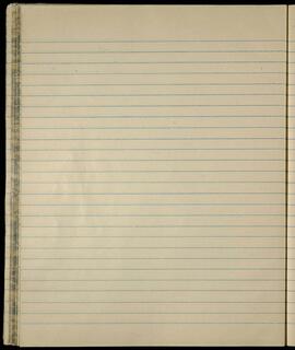 Blank lined diary page