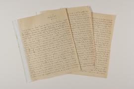 Reginald Farrer - correspondence to Ernest Gye