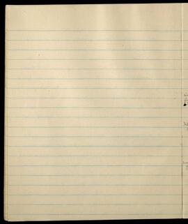 Blank lined notebook page