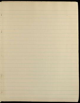 Blank lined notebook page
