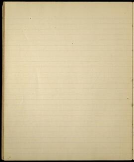 Blank page from lined notebook