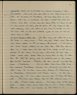 Ha halt with monsoon rains, Betty’s departure, and fishing notes