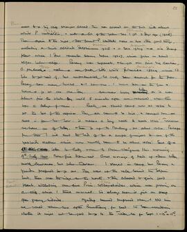 Field notes and alpine plant collecting; letters sent; 4 July halt and collections near Sekpen's huts