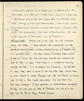 10 June: Halt day; marking Primula sites and noting westward record of Primula vernicosa
