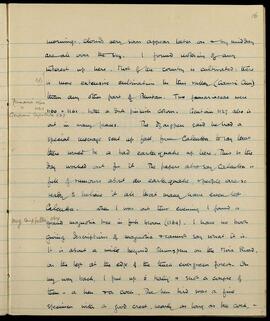 Ha-chu valley cultivation, earthquake rumors from Calcutta, and magnolia observation