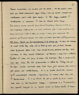 Camp on Dungshinggang south of Nabzi La; primula collecting and correspondence