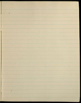 Blank lined page
