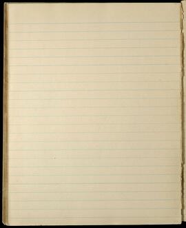 Blank lined notebook page