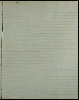 Blank lined page
