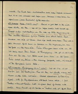 Mera to Rungzyung via Nyuhsang La and Choling La, field notes and collections
