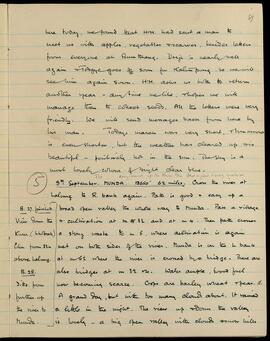 March to Munda up the Kuru Chu; letters from Bumthang