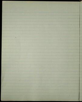 Blank lined page