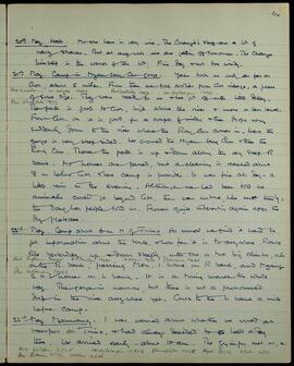 Diary entries, 20–23 May: Nyam Sang Chu gorge to Marmang