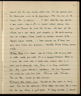 Bung to Shö route notes and plant observations, 4–7 August