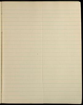 Blank lined page