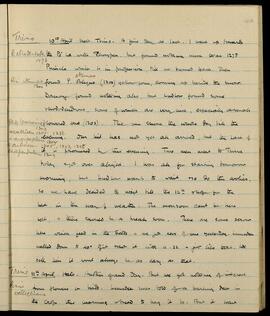 Trimo halts and field notes, 10–11 April