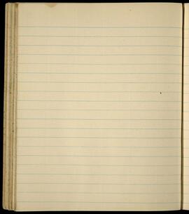 Blank lined notebook page