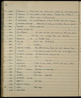 Primula specimen notes and seed collections, including Chendebi Sovo