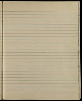 Blank lined page