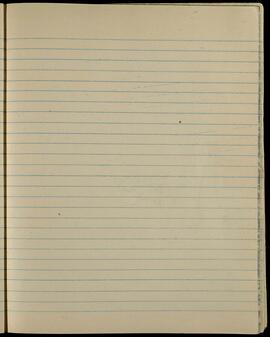 Blank lined notebook page