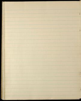 Blank page of lined notebook