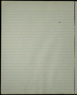 Blank lined notebook page